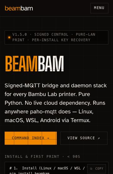 beambam screenshot