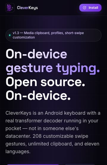 CleverKeys screenshot